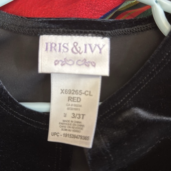 2/$25. Special  Occasion plaid  Dress, Iris & Ivy, Size 3T - Picture 5 of 5